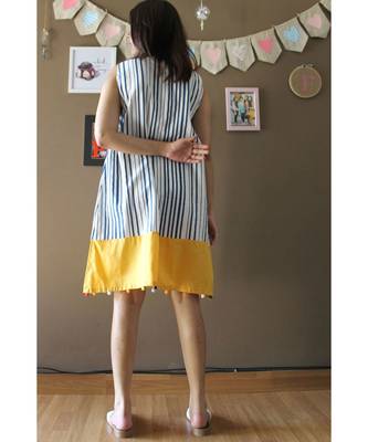 Blue Cotton Erin Dess 3