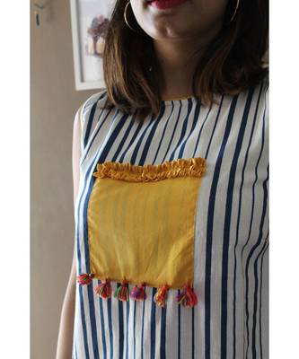 Blue Cotton Erin Dess 4