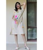 beige Cotton Harriet Candy dress