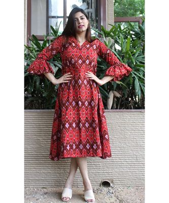 ikat frocks