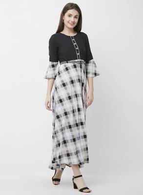 Multicolor printed rayon kurtas-and-kurtis 4