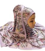 Justkartit Women'S Jersey Stretchable Material Printed Hijab Scarf Dupatta