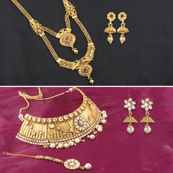 Gold jewellery-combo 1