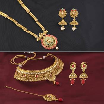 Gold jewellery-combo 1
