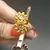 Gold Stone Toe Rings