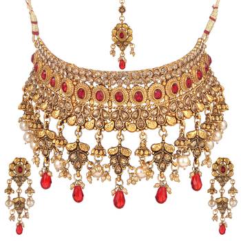 Red Cubic Zirconia Jewellery 3