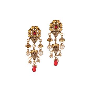 Red Cubic Zirconia Jewellery 4