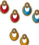Multicolor earrings