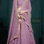 LAVENDER EMBROIDERED GEORGETTE Semi Stitched bridal lehenga
