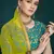 Mesmerizing Blue Thread Embroidery Georgette Semi Stitched bridal lehenga Choli For Party Wear
