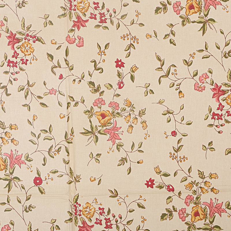 multicolor floral print cotton bed sheets Jaipur Fabric 3085254