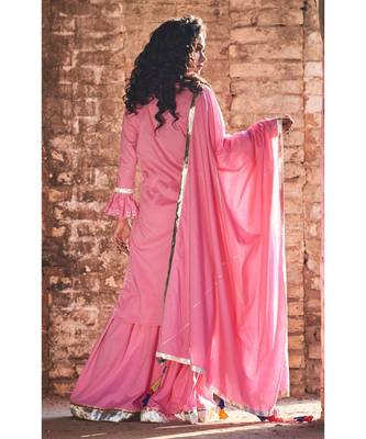 Flamingo Sharara Set 2