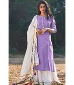 Lavender Sharara Set