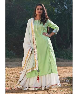 Cotton Candy Sharara Set 1