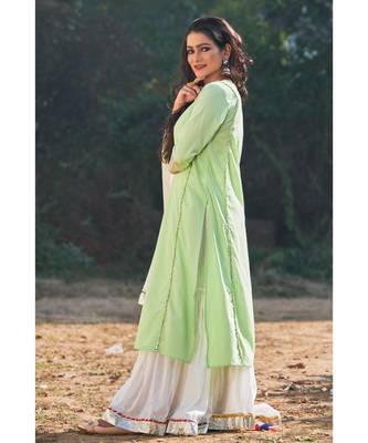 Cotton Candy Sharara Set 4
