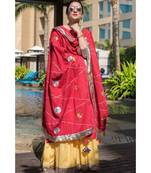 Red and Yellow Sharara Set-Set of three