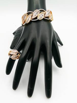 Stylish And Fancy Bracelet And Ring Combo 1