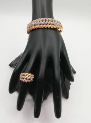 Stylish And Fancy Bracelet And Ring Combo 1