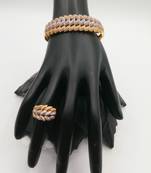 Stylish And Fancy Bracelet And Ring Combo