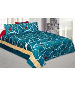 multicolor floral print cotton bed sheets