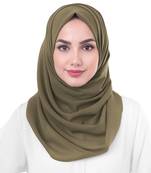 Justkartit Party Wear Dust Color Georgette Scarf HIjab Dupatta For Women