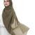 Justkartit Party Wear Dust Color Georgette Scarf HIjab Dupatta For Women