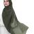 Justkartit Olive Color Premium Georgette Scarf Hijab Dupatta For Women