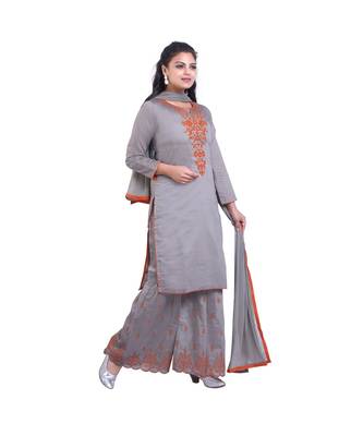 Designer kurta,palazzo & dupatta set For Women 2