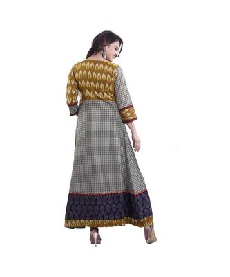 Designer Mix Printed Anarkali Kurta For Women 4