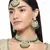 I Jewels 18k Gold Plated Traditional Choker Set Glided with Kundan & Pearls for Women/Girls