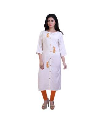 Floral embroidered Kurta For Women 1