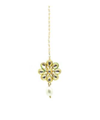 Gold Plated Maang Tikka For Women And Girls 1