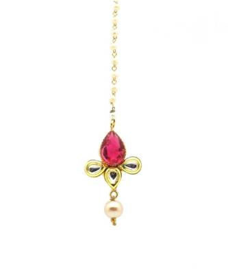 Gold Plated Maang Tikka For Women And Girls 2