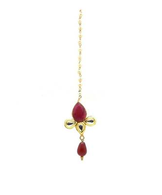 Gold Plated Maang Tikka For Women And Girls 2