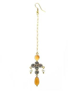 Gold Plated Maang Tikka For Women And Girls 3