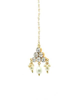 Gold Plated Maang Tikka For Women And Girls 2
