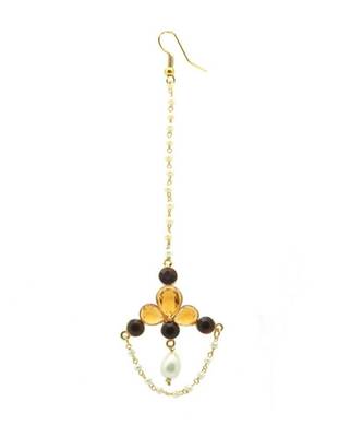 Gold Plated Maang Tikka For Women And Girls 3