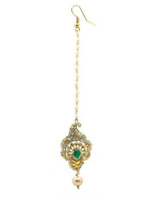 Gold Plated Maang Tikka For Women And Girls 3