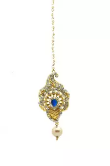 Gold Plated Maang Tikka For Women And Girls