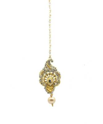 Gold Plated Maang Tikka For Women And Girls 2