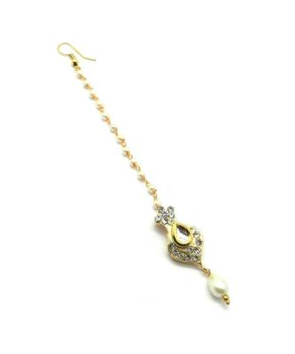 Gold Plated Maang Tikka For Women And Girls 2