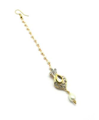 Gold Plated Maang Tikka For Women And Girls 3