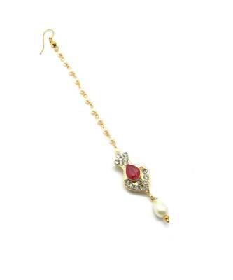 Gold Plated Maang Tikka For Women And Girls 1