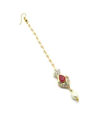 Gold Plated Maang Tikka For Women And Girls 3
