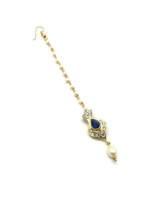 Gold Plated Maang Tikka For Women And Girls 1