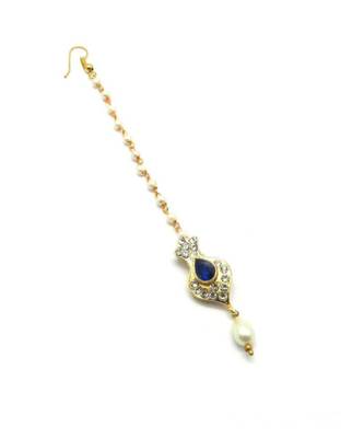 Gold Plated Maang Tikka For Women And Girls 3