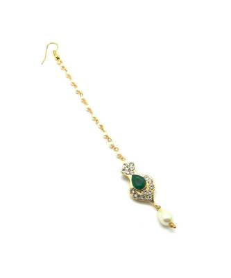 Gold Plated Maang Tikka For Women And Girls 3