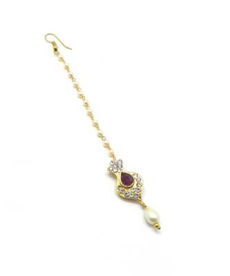 Gold Plated Maang Tikka For Women And Girls 1