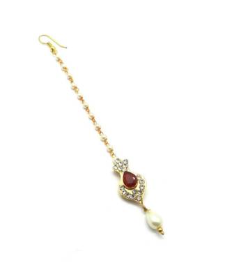 Gold Plated Maang Tikka For Women And Girls 2