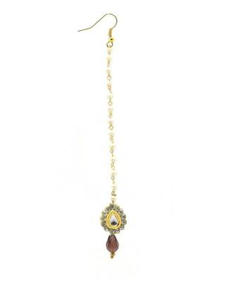 Gold Plated Maang Tikka For Women And Girls 1